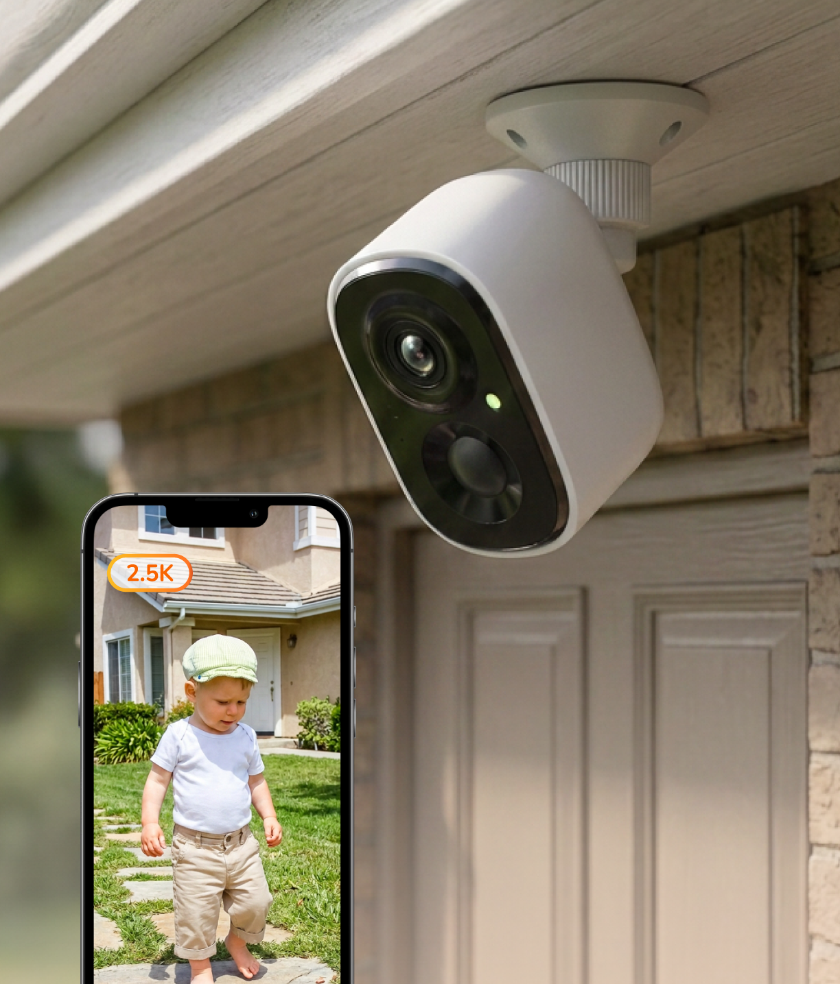 SensForge Outdoor/Indoor Battery  Camera 2nd Gen